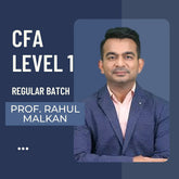 CFA Level 1 Lectures By Prof. Rahul Malkan